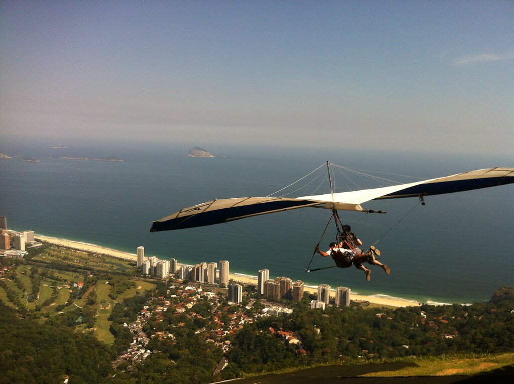 voar de asa delta - Pedra Bonita – Rio de Janeiro